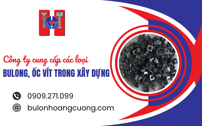 bulong, ốc vít trong xây dựng