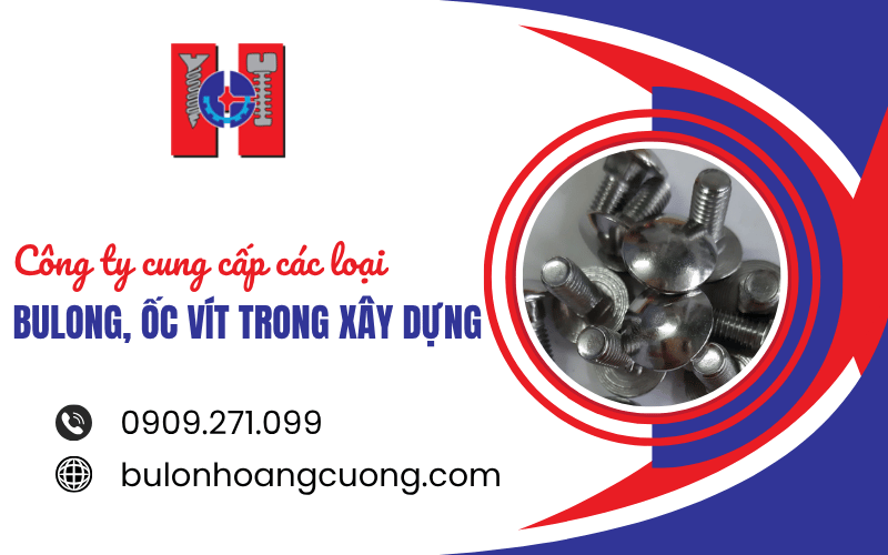 bulong, ốc vít trong xây dựng