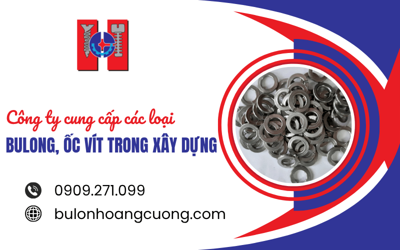 bulong, ốc vít trong xây dựng