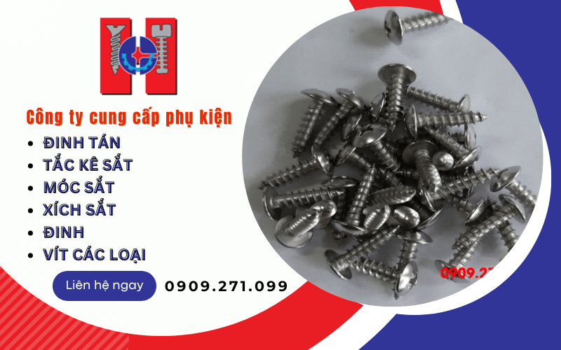 cung cấp phụ kiện đinh tán