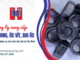 Công ty cung cấp bulong, ốc vít, đai ốc phục vụ sản xuất, lắp ráp tại Tây Ninh